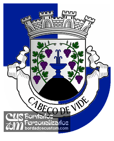 Emblema Bordado Freguesia de Cabeço de Vide (Fronteira, Portalegre)
