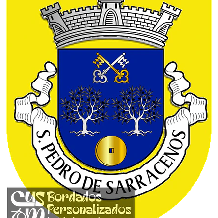 Emblema Bordado Freguesia de São Pedro de Sarracenos (Bragança, Bragança) 1