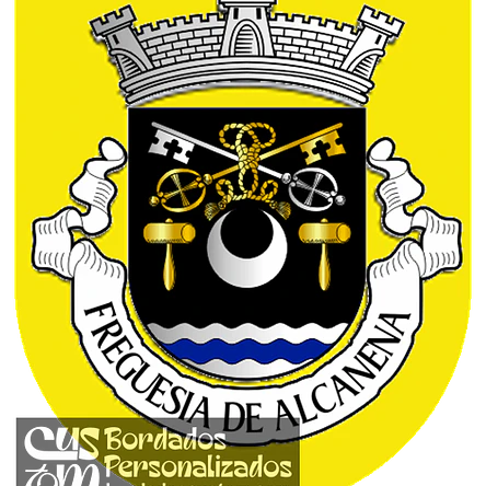 Emblema Bordado Antiga Freguesia de Alcanena (Alcanena, Santarém) 1