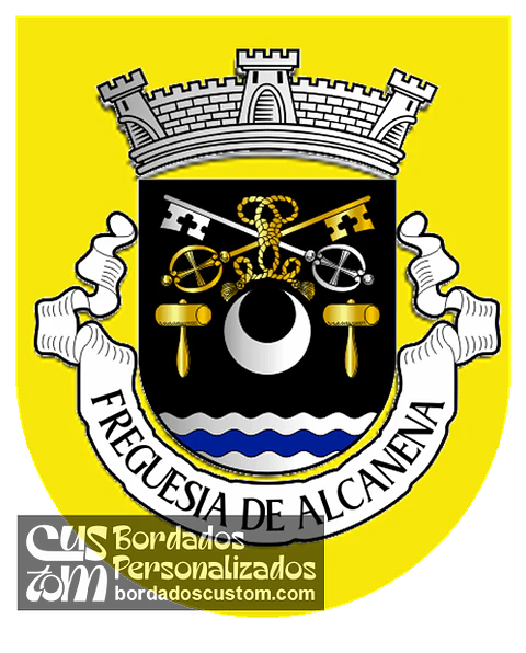 Emblema Bordado Antiga Freguesia de Alcanena (Alcanena, Santarém)