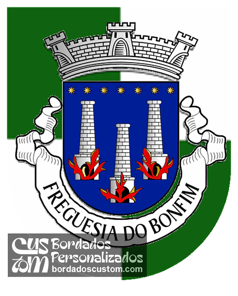 Emblema Bordado Freguesia de Bonfim (Porto, Porto)