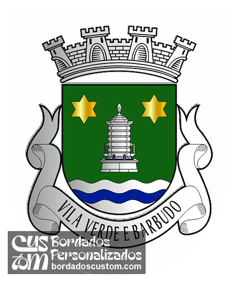 Emblema Bordado Freguesia de Aboim da Vila Verde e Barbudo (Vila Verde, Braga)