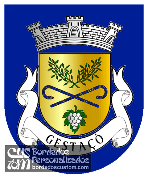 Emblema Bordado Freguesia de Gestaçô (Baião, Porto)