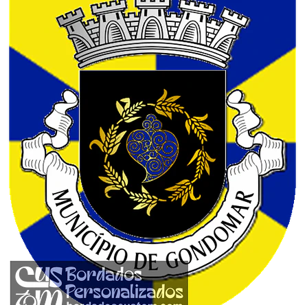 Emblema Bordado Município de Gondomar (Porto) 1