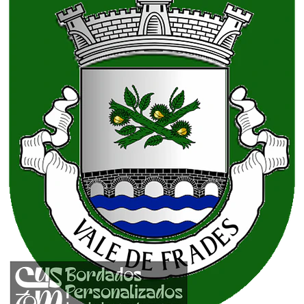 Emblema Bordado Antiga Freguesia de Vale de Frades (Vimioso, Bragança) 1