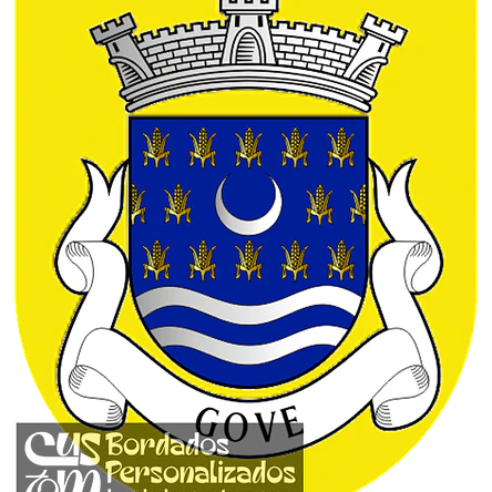 Emblema Bordado Freguesia de Gove (Baião, Porto) 1
