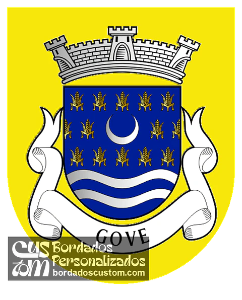 Emblema Bordado Freguesia de Gove (Baião, Porto)