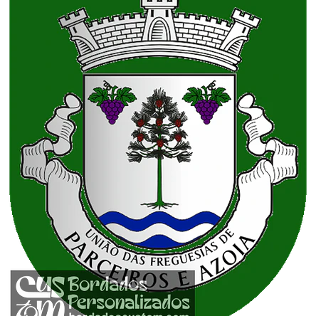 Emblema Bordado Freguesia de Parceiros e Azoia (Leiria, Leiria) 1