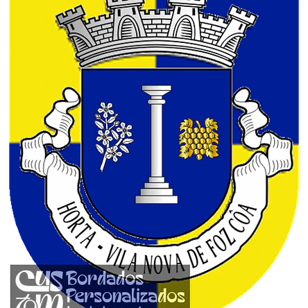 Emblema Bordado Freguesia de Horta (Vila Nova de Foz Côa, Guarda) 1