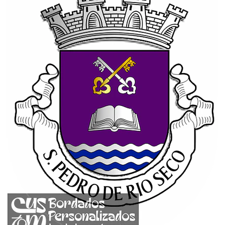 Emblema Bordado Freguesia de São Pedro de Rio Seco (Almeida, Guarda) 1