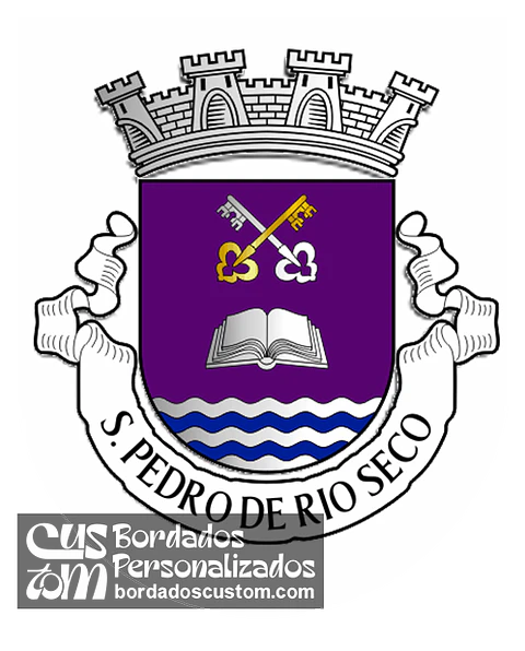 Emblema Bordado Freguesia de São Pedro de Rio Seco (Almeida, Guarda)