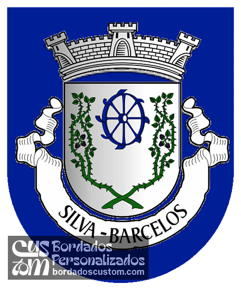 Emblema Bordado Freguesia de Silva (Barcelos, Braga)