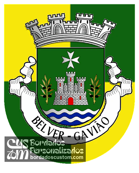 Emblema Bordado Freguesia de Belver (Gavião, Portalegre)