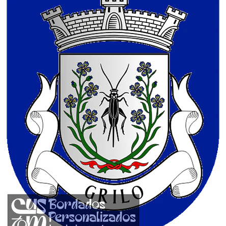 Emblema Bordado Freguesia de Grilo (Baião, Porto) 1
