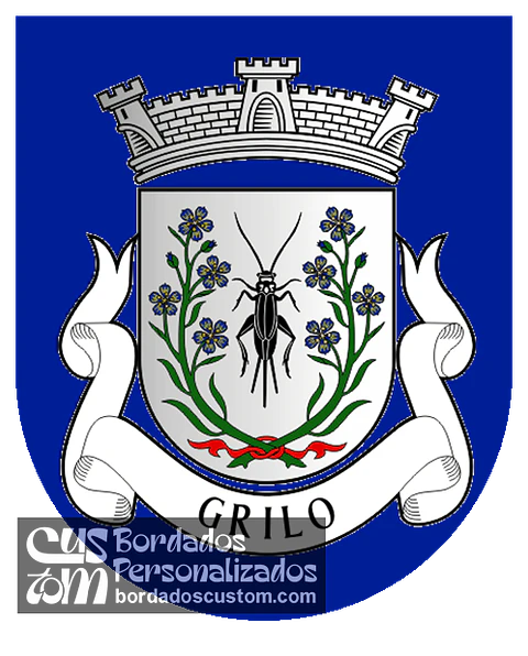 Emblema Bordado Freguesia de Grilo (Baião, Porto)