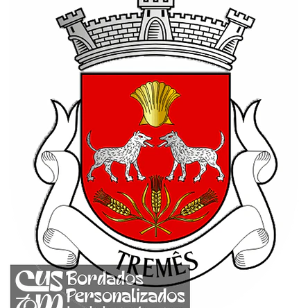 Emblema Bordado Antiga Freguesia de Tremês (Santarém, Santarém) 1