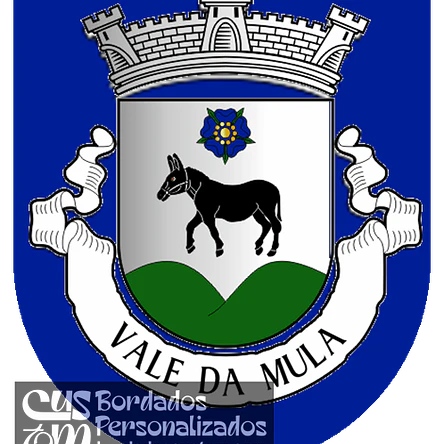 Emblema Bordado Freguesia de Vale da Mula (Almeida, Guarda) 1