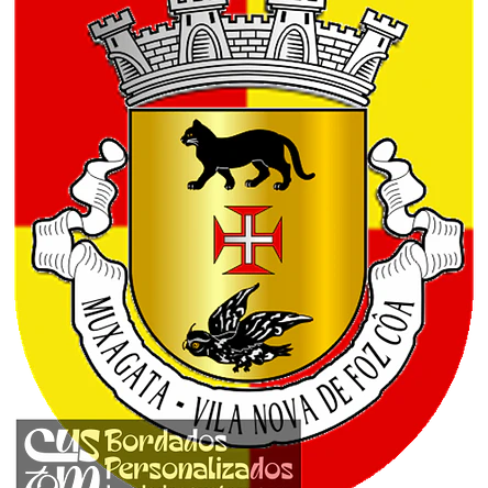 Emblema Bordado Freguesia de Muxagata (Vila Nova de Foz Côa, Guarda) 1