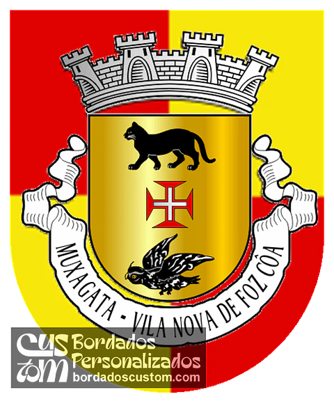 Emblema Bordado Freguesia de Muxagata (Vila Nova de Foz Côa, Guarda)