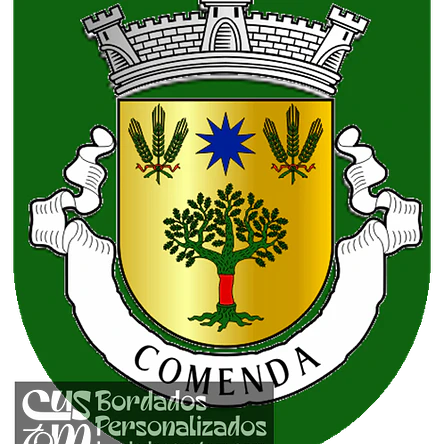 Emblema Bordado Freguesia de Comenda (Gavião, Portalegre) 1