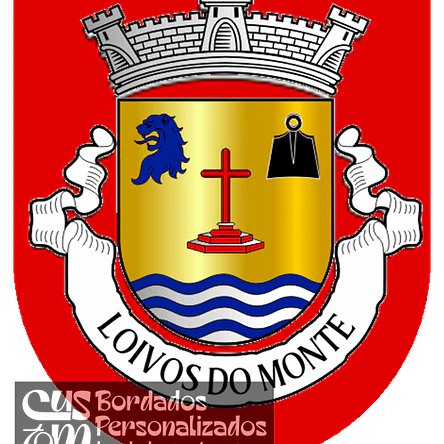 Emblema Bordado Freguesia de Loivos do Monte (Baião, Porto) 1