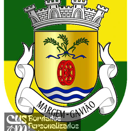 Emblema Bordado Freguesia de Margem (Gavião, Portalegre) 1