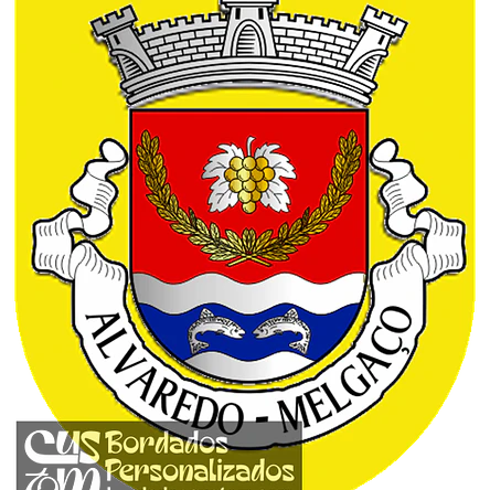 Emblema Bordado Freguesia de Alvaredo (Melgaço, Viana do Castelo) 1