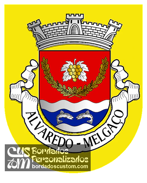 Emblema Bordado Freguesia de Alvaredo (Melgaço, Viana do Castelo)