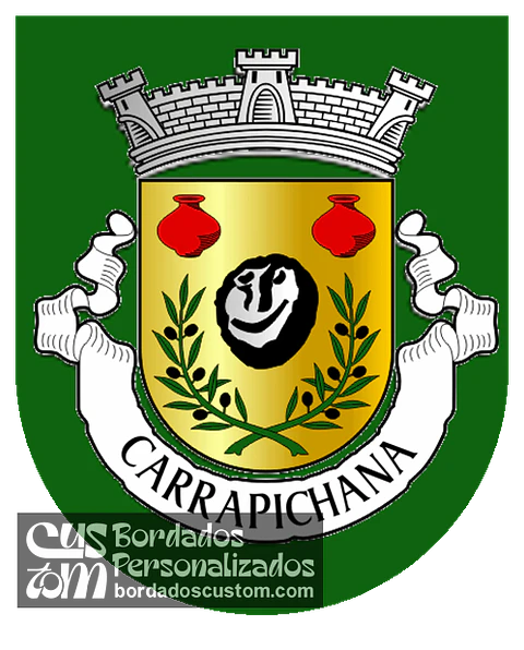Emblema Bordado Freguesia de Carrapichana (Celorico da Beira, Guarda)
