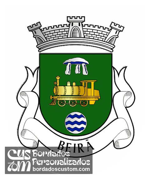 Emblema Bordado Freguesia de Beirã (Marvão, Portalegre)