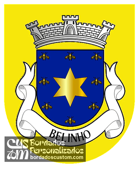 Emblema Bordado Antiga Freguesia de Belinho (Esposende, Braga)