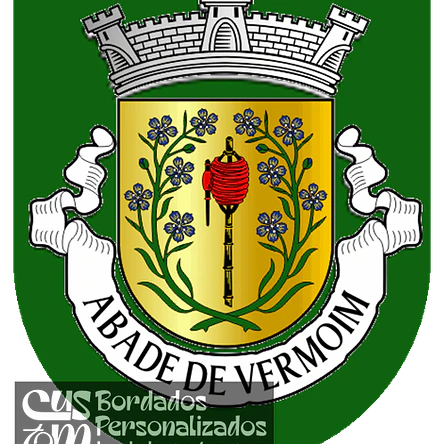 Emblema Bordado Antiga Freguesia de Abade de Vermoim (Vila Nova de Famalicão, Braga) 1