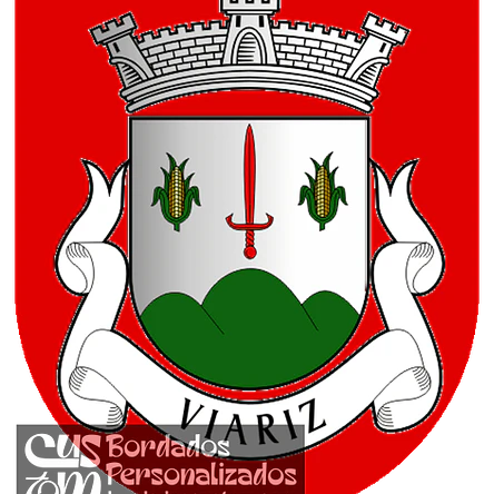 Emblema Bordado Freguesia de Viariz (Baião, Porto) 1