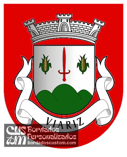 Emblema Bordado Freguesia de Viariz (Baião, Porto)