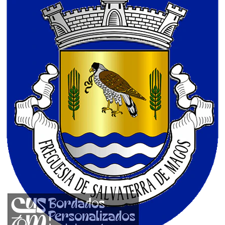 Emblema Bordado Antiga Freguesia de Salvaterra de Magos (Salvaterra de Magos, Santarém) 1