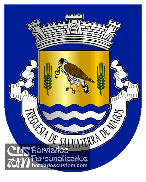 Emblema Bordado Antiga Freguesia de Salvaterra de Magos (Salvaterra de Magos, Santarém)