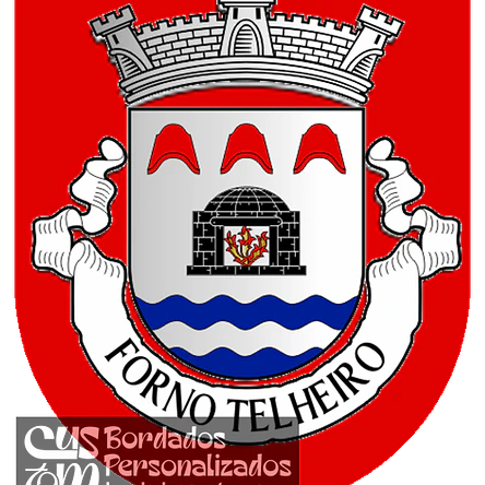 Emblema Bordado Freguesia de Forno Telheiro (Celorico da Beira, Guarda) 1