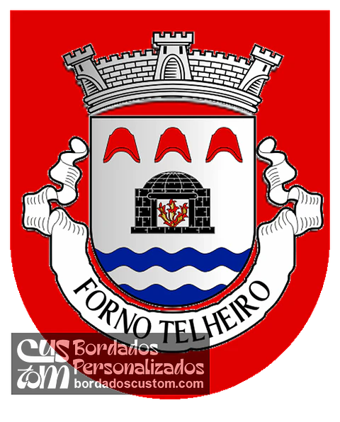 Emblema Bordado Freguesia de Forno Telheiro (Celorico da Beira, Guarda)