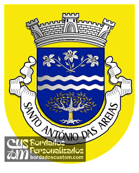 Emblema Bordado Freguesia de Santo António das Areias (Marvão, Portalegre)