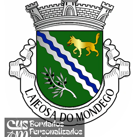 Emblema Bordado Freguesia de Lajeosa do Mondego (Celorico da Beira, Guarda) 1
