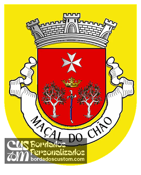 Emblema Bordado Freguesia de Maçal do Chão (Celorico da Beira, Guarda)