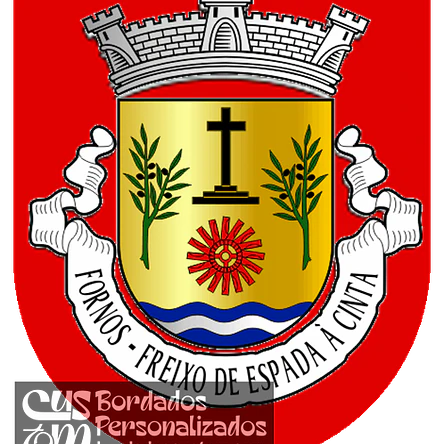 Emblema Bordado Antiga Freguesia de Fornos (Freixo de Espada à Cinta, Bragança) 1
