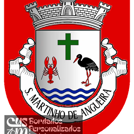 Emblema Bordado Freguesia de São Martinho de Angueira (Miranda do Douro, Bragança) 1