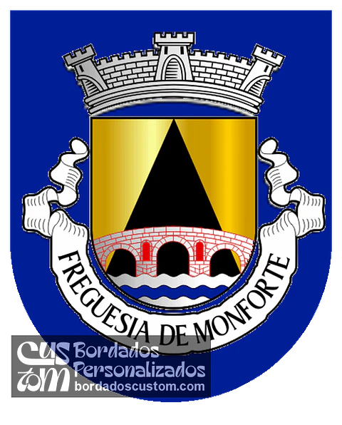 Emblema Bordado Freguesia de Monforte (Monforte, Portalegre)