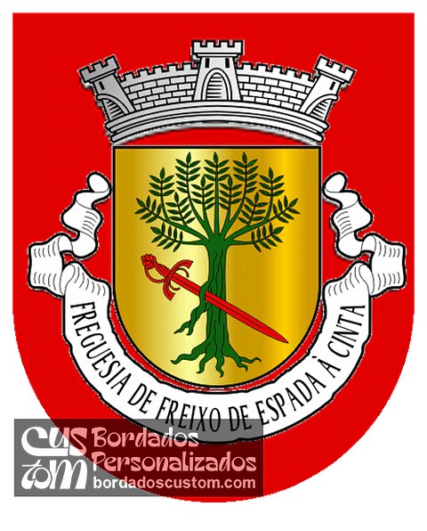 Emblema Bordado Antiga Freguesia de Freixo de Espada à Cinta (Freixo de Espada à Cinta, Bragança)