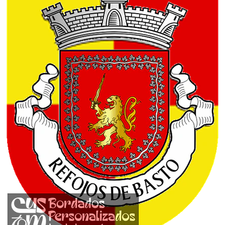 Emblema Bordado Antiga Freguesia de Refojos de Basto (Cabeceiras de Basto, Braga) 1
