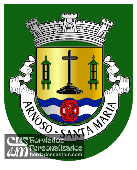 Emblema Bordado Antiga Freguesia de Arnoso (Santa Maria) (Vila Nova de Famalicão, Braga)