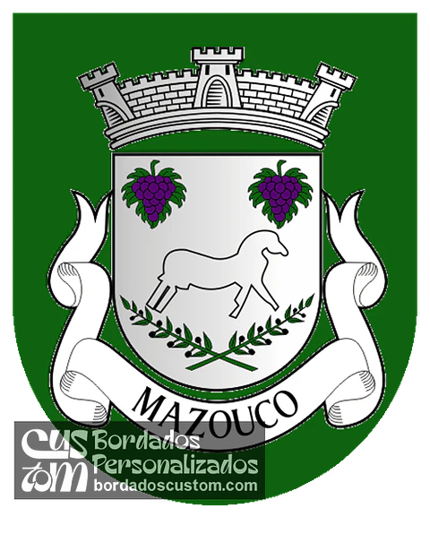 Emblema Bordado Antiga Freguesia de Mazouco (Freixo de Espada à Cinta, Bragança)