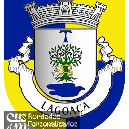 Emblema Bordado Antiga Freguesia de Lagoaça (Freixo de Espada à Cinta, Bragança) 1