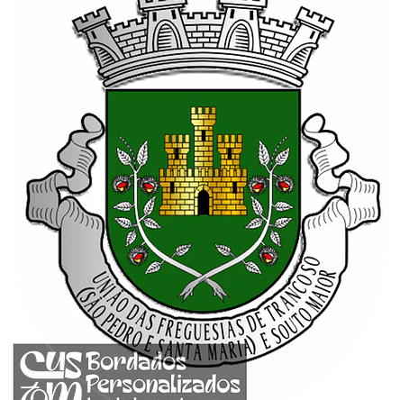 Emblema Bordado Freguesia de Trancoso (São Pedro e Santa Maria) e Souto Maior (Trancoso, Guarda) 1